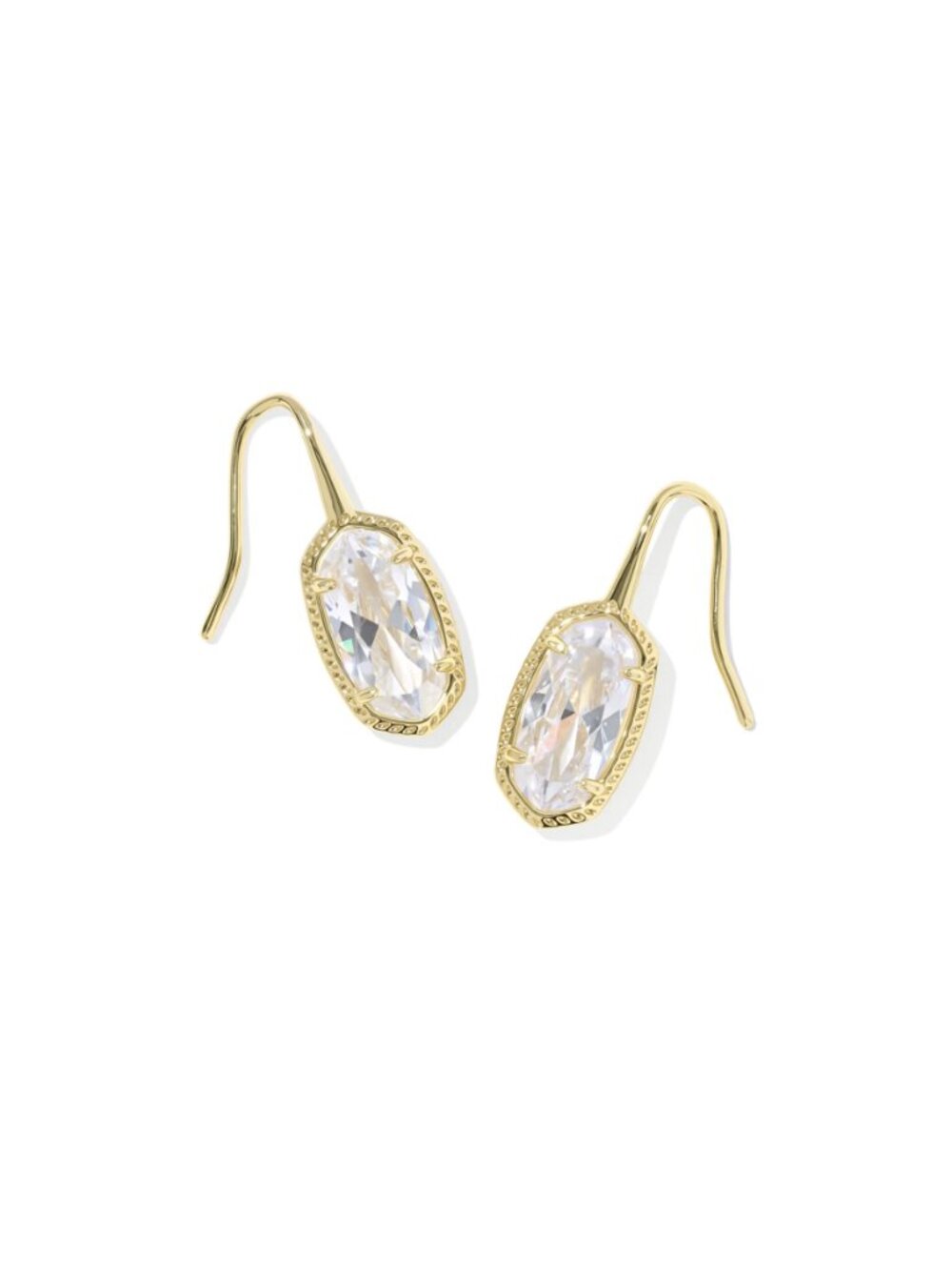 Kendra Scott Lee Luxe Gold Drop Earrings